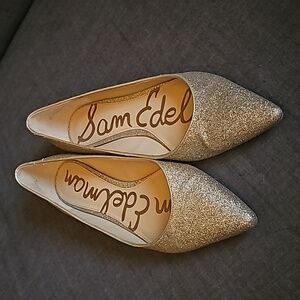 Sam Edelman Glitter Flats Size 7.5